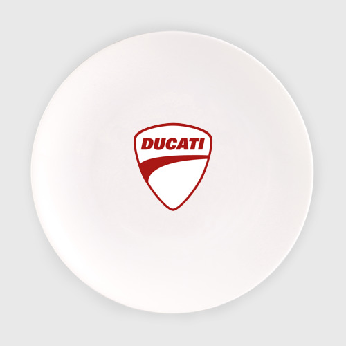 Тарелка Ducati Logo Дукати Лого