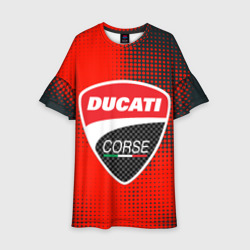 Детское платье 3D Ducati Corse logo