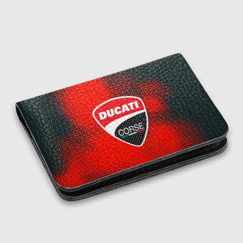 Картхолдер с принтом Ducati Corse logo, цвет черный