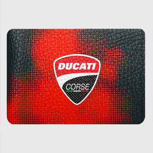 Картхолдер с принтом Ducati Corse logo, цвет черный - фото 4