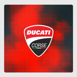 Магнитный плакат 3Х3 Ducati Corse logo