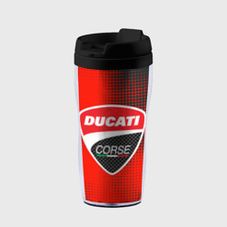 Термокружка-непроливайка Ducati Corse logo