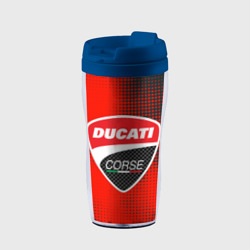 Термокружка-непроливайка Ducati Corse logo