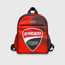 Детский рюкзак 3D Ducati Corse logo