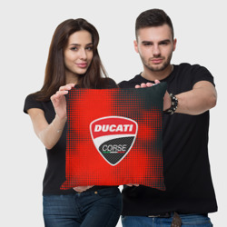 Подушка 3D Ducati Corse logo - фото 2