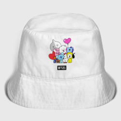 Детская панама хлопок BT21 chibi