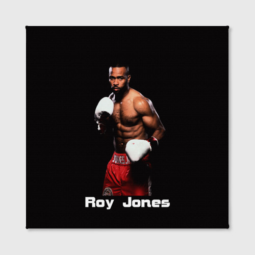 Холст квадратный Roy Jones, цвет 3D печать - фото 2