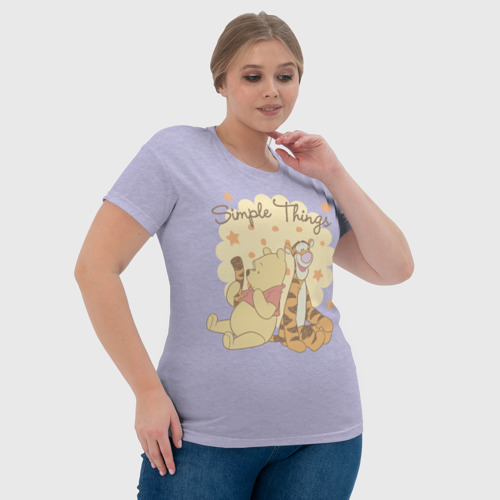 Женская футболка 3D Simple Things, цвет 3D печать - фото 6