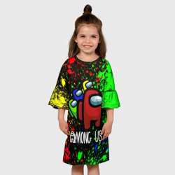 Детское платье 3D Among Us - фото 2