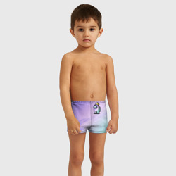 Детские купальные плавки 3D Among Us gradient - фото 2