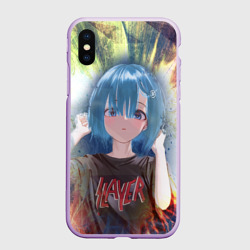 Чехол для iPhone XS Max матовый Rem Slayer Re: Zero