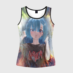 Женская майка 3D Rem Slayer Re: Zero