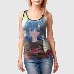 Женская майка 3D Rem Slayer Re: Zero - фото 2