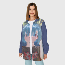 Женская рубашка oversize 3D Rem Slayer Re: Zero - фото 2