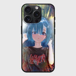 Чехол силиконовый для Apple iPhone 15 Pro матовый Rem Slayer Re: Zero