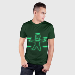 Мужская футболка 3D Slim Vault-Boy HP - фото 2