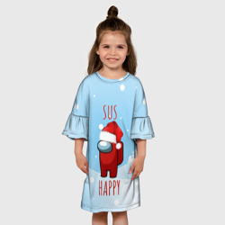 Детское платье 3D Sus happy Among Us - фото 2