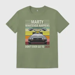 Мужская футболка хлопок Back to the Future