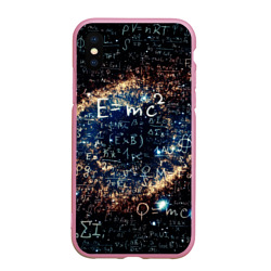Чехол для iPhone XS Max матовый Формула Вселенной