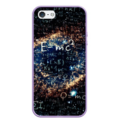 Чехол для iPhone 5/5S матовый Формула Вселенной