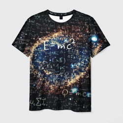 Мужская футболка 3D Формула Вселенной