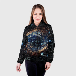 Женская куртка 3D Формула Вселенной - фото 2