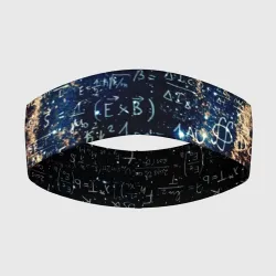 Повязка на голову 3D Формула Вселенной