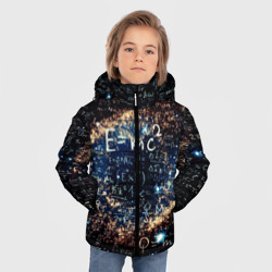 Зимняя куртка для мальчиков 3D Формула Вселенной - фото 2