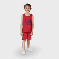 Детская пижама с шортами хлопок Сент-Луис Блюз - фото 2