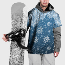 Накидка на куртку 3D Снежное Настроенние