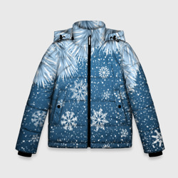Зимняя куртка для мальчиков 3D Снежное Настроенние