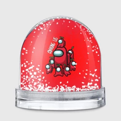 Игрушка Снежный шар Among Us