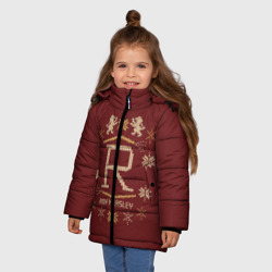 Зимняя куртка для девочек 3D Свитер Рона - фото 2