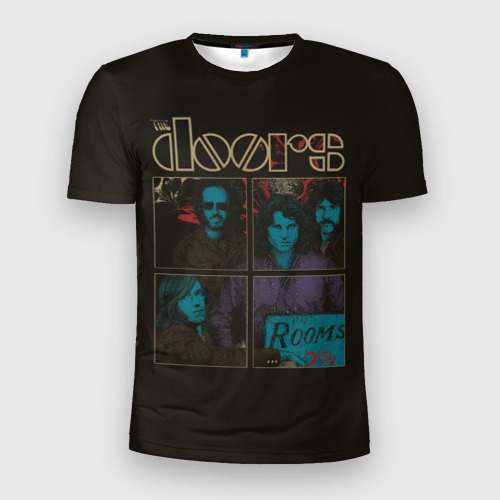 Мужская футболка 3D Slim The Doors, цвет 3D печать