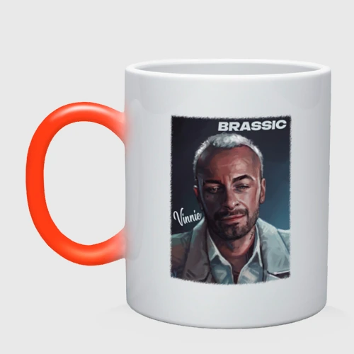Кружка хамелеон Голяк Brassic Винни