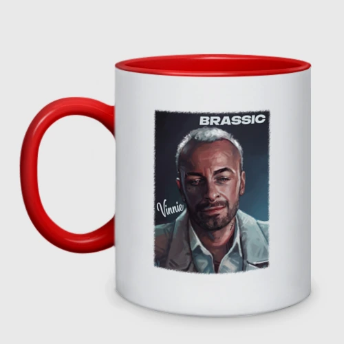 Кружка двухцветная Голяк Brassic Винни