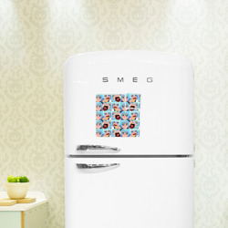 Магнитный плакат 3Х3 Аква кричит Коносуба паттерн - Aqua Konosuba - фото 2