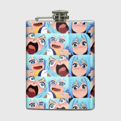 Фляга Аква кричит Коносуба паттерн - Aqua Konosuba