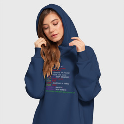 Платье-худи хлопок День Программиста - фото 2