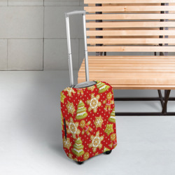 Чехол для чемодана 3D С Новым Годом! - фото 2