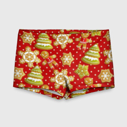 Детские купальные плавки 3D С Новым Годом!