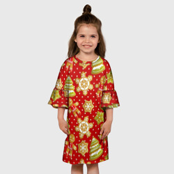 Детское платье 3D С Новым Годом! - фото 2