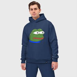 Мужской костюм oversize хлопок Pepe MonkaS - фото 2