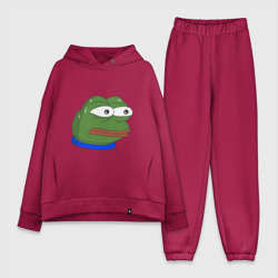 Женский костюм хлопок Oversize Pepe MonkaS