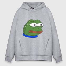 Мужское худи Oversize хлопок Pepe MonkaS