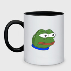 Кружка двухцветная Pepe MonkaS