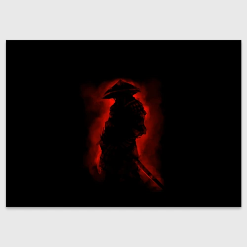 Поздравительная открытка Samurai
