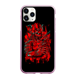 Чехол для iPhone 11 Pro Max матовый Death Samurai