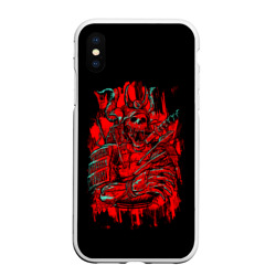 Чехол для iPhone XS Max матовый Death Samurai