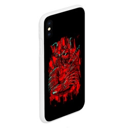 Чехол для iPhone XS Max матовый Death Samurai - фото 2